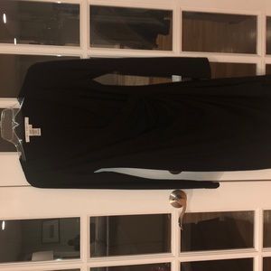 Black long sleeved dress